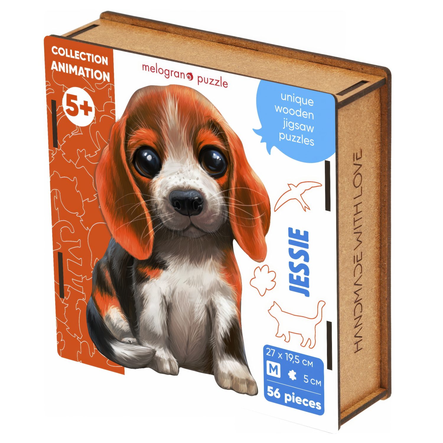 Пазл 1TOY деревянный - фото 1