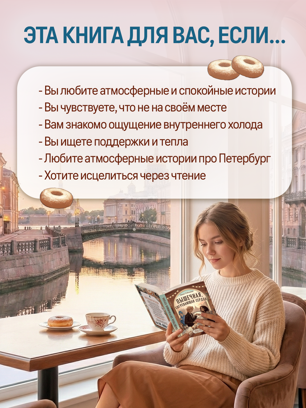 Книга Проф-Пресс хилинг-роман Пышечная, согревающая сердца - фото 5