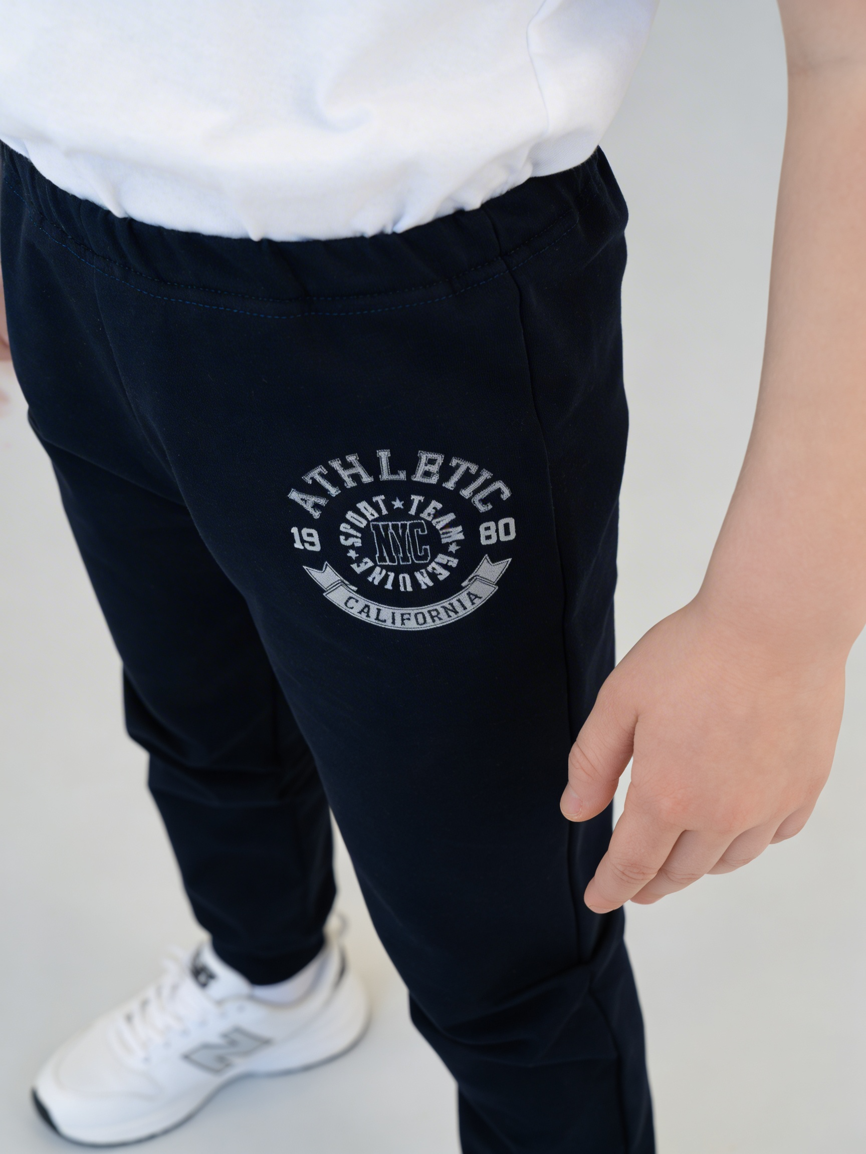 Брюки Утенок 446п т.синий калифорния - фото 4