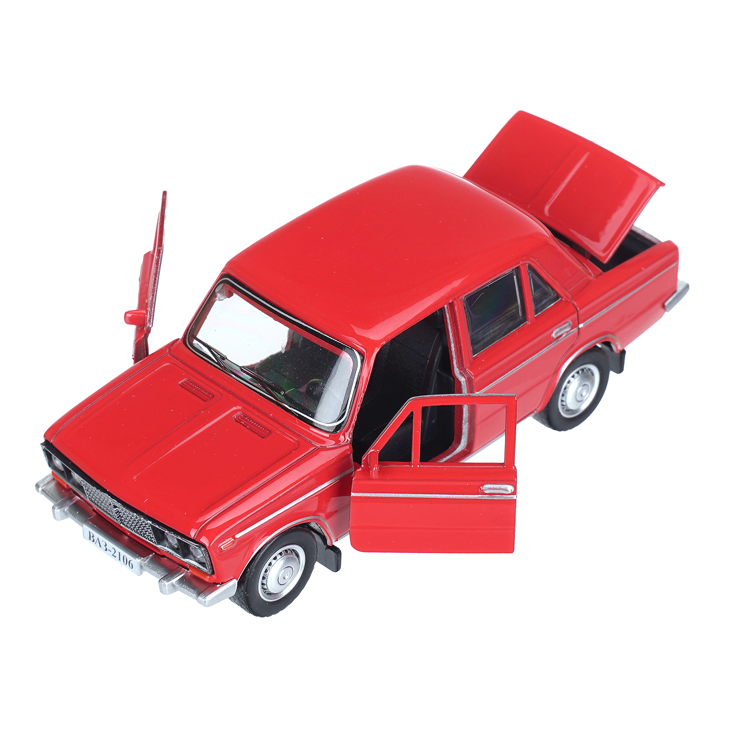 Автомобиль Технопарк ВАЗ 2106 1:32 410432 - фото 2
