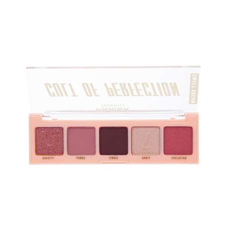 Набор теней для век Parisa Cosmetics Cult of perfection Е-605 5 тонов тон 7 Sweet Dream