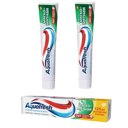 Зубная паста Aquafresh с фтором