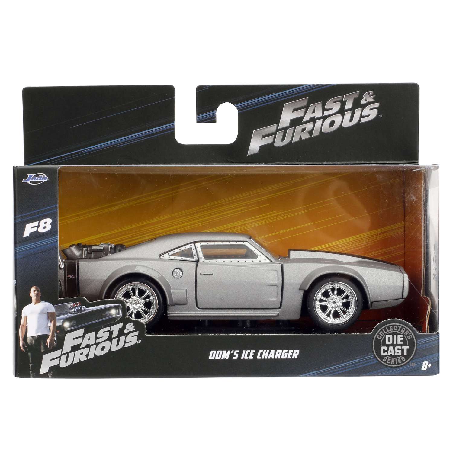 Автомобиль Fast and Furious 1:32 серый 98299.0 - фото 2