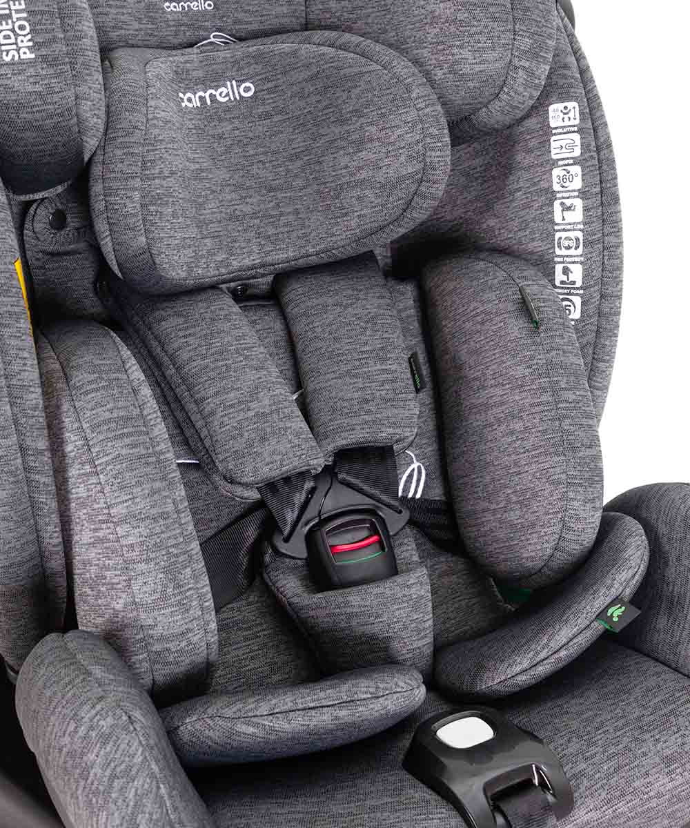 Автокресло Carrello Meteorit Plus MJ-15 CRL-17515 Isofix 0+/1/2/3 (0-36 кг) серый - фото 2