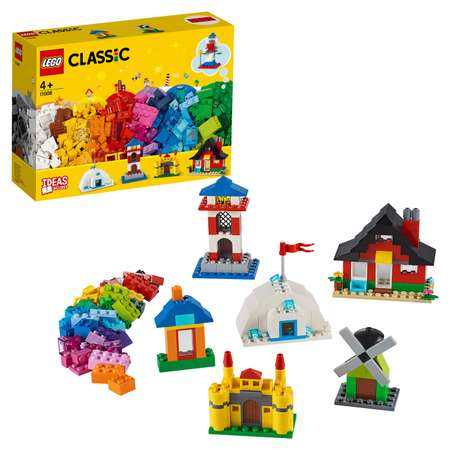 Конструктор LEGO Classic Кубики и домики блочный