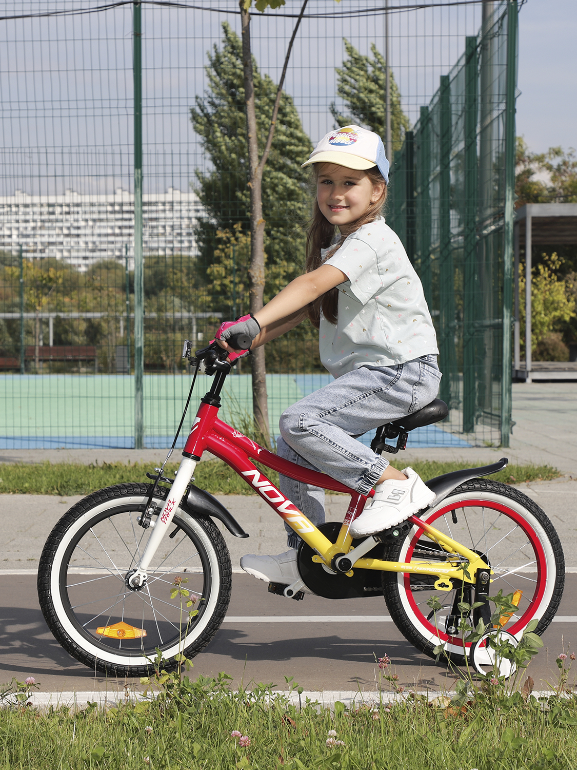 Двухколесный велосипед Novatrack 16 дюймов - фото 12