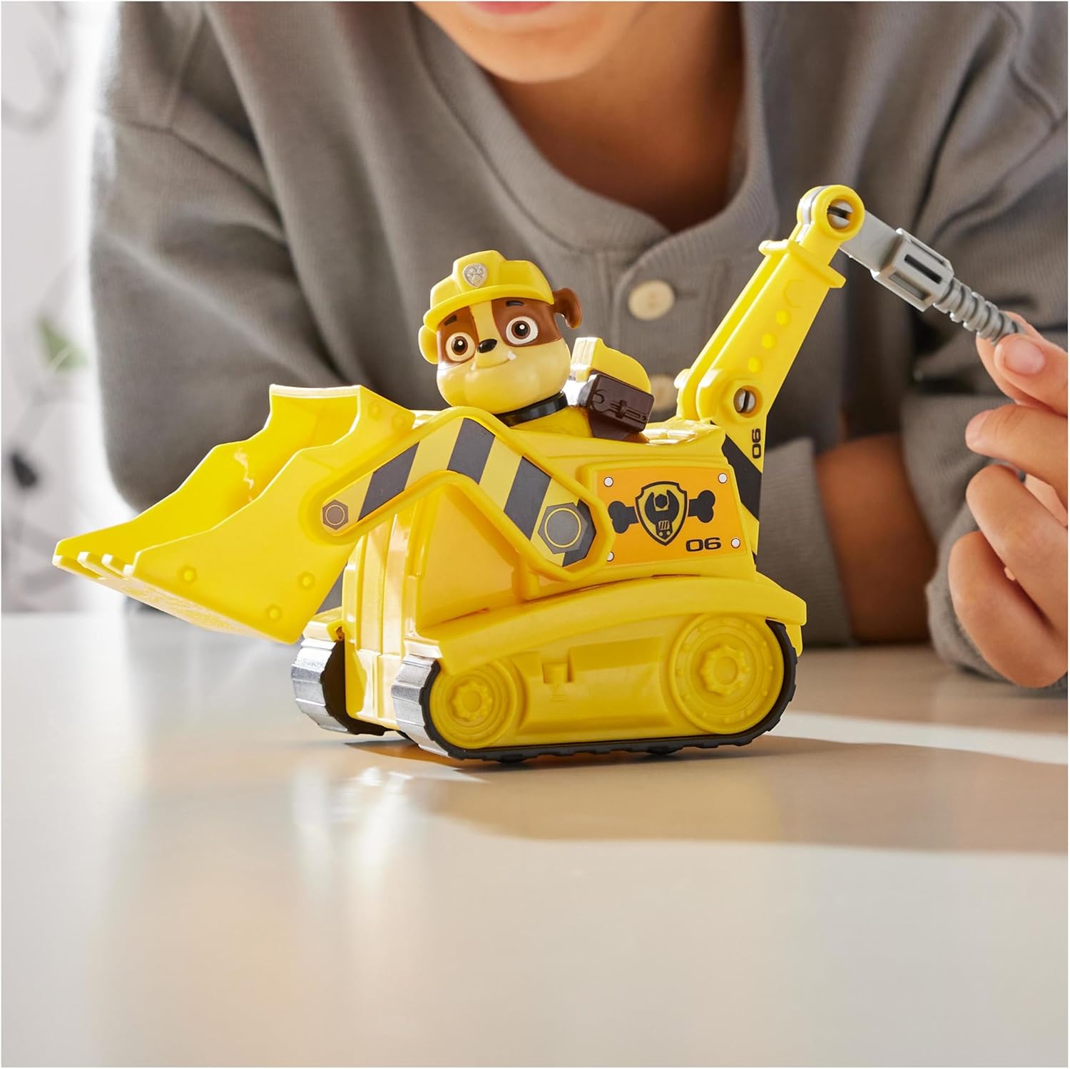 Игрушка Paw Patrol каталка Rubble s Bulldozer - фото 8