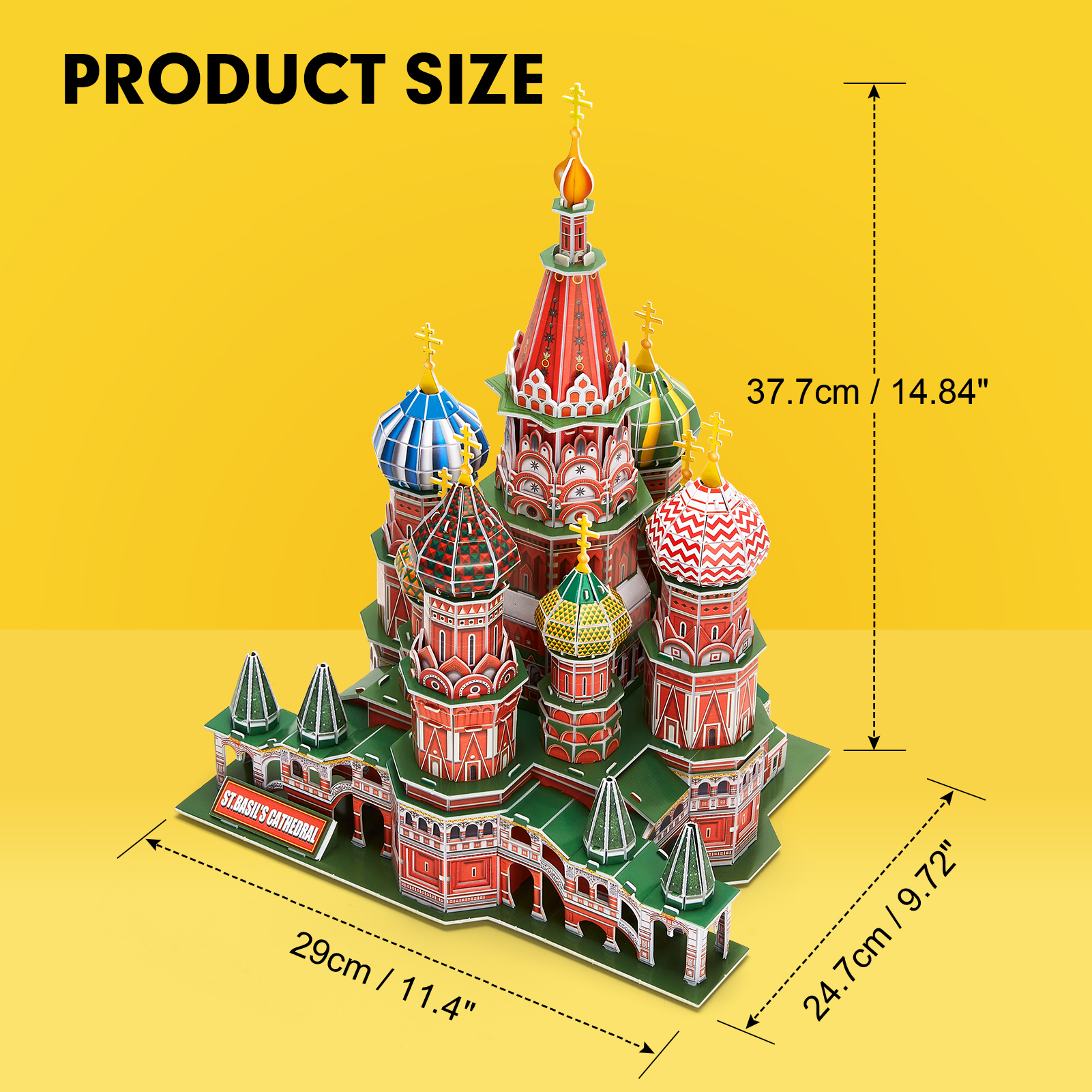 Пазл CubicFun National Geographic Москва 3D - фото 8