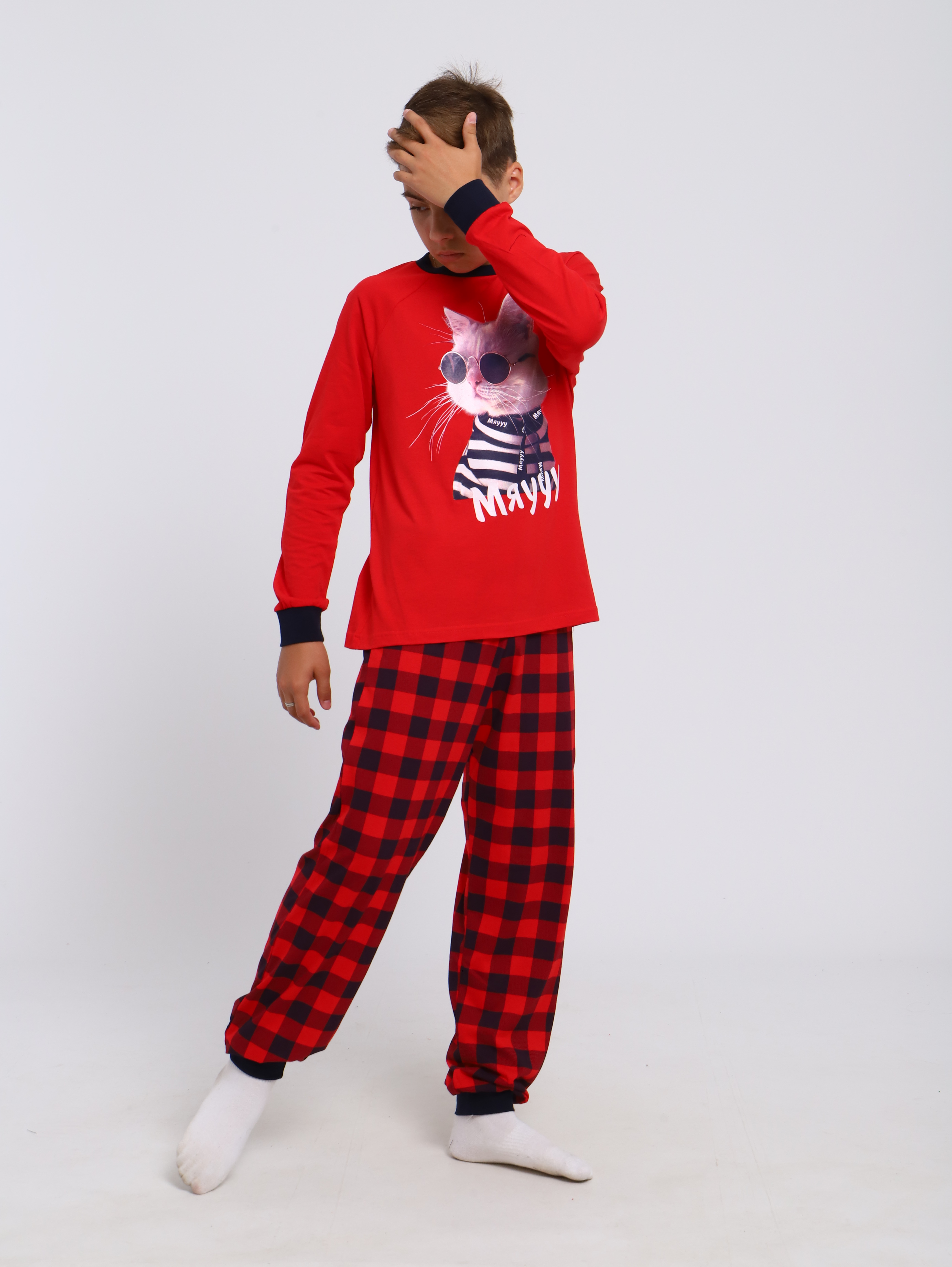 Пижама ЛАДОШКИ Пиж Котомания - фото 12