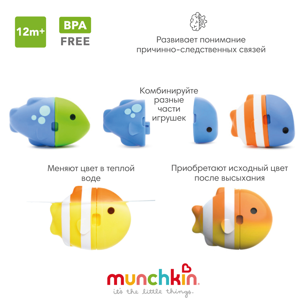 Игрушка Munchkin Рыбки - фото 1