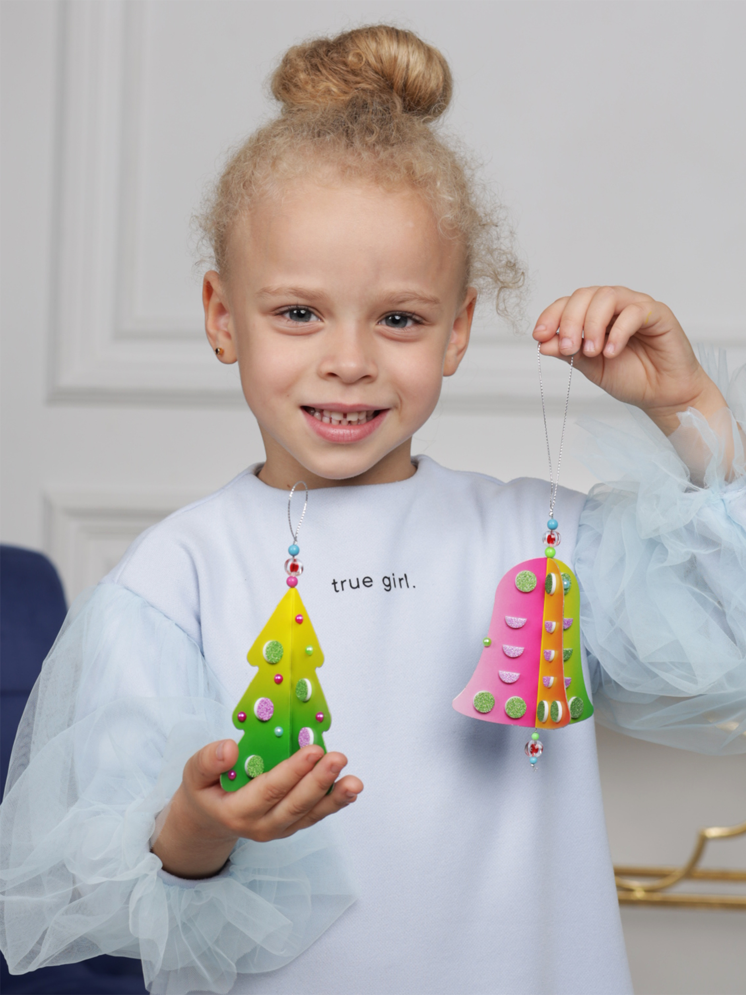 Набор для творчества Дрофа-Медиа Игрушки на ёлку аппликация - фото 5