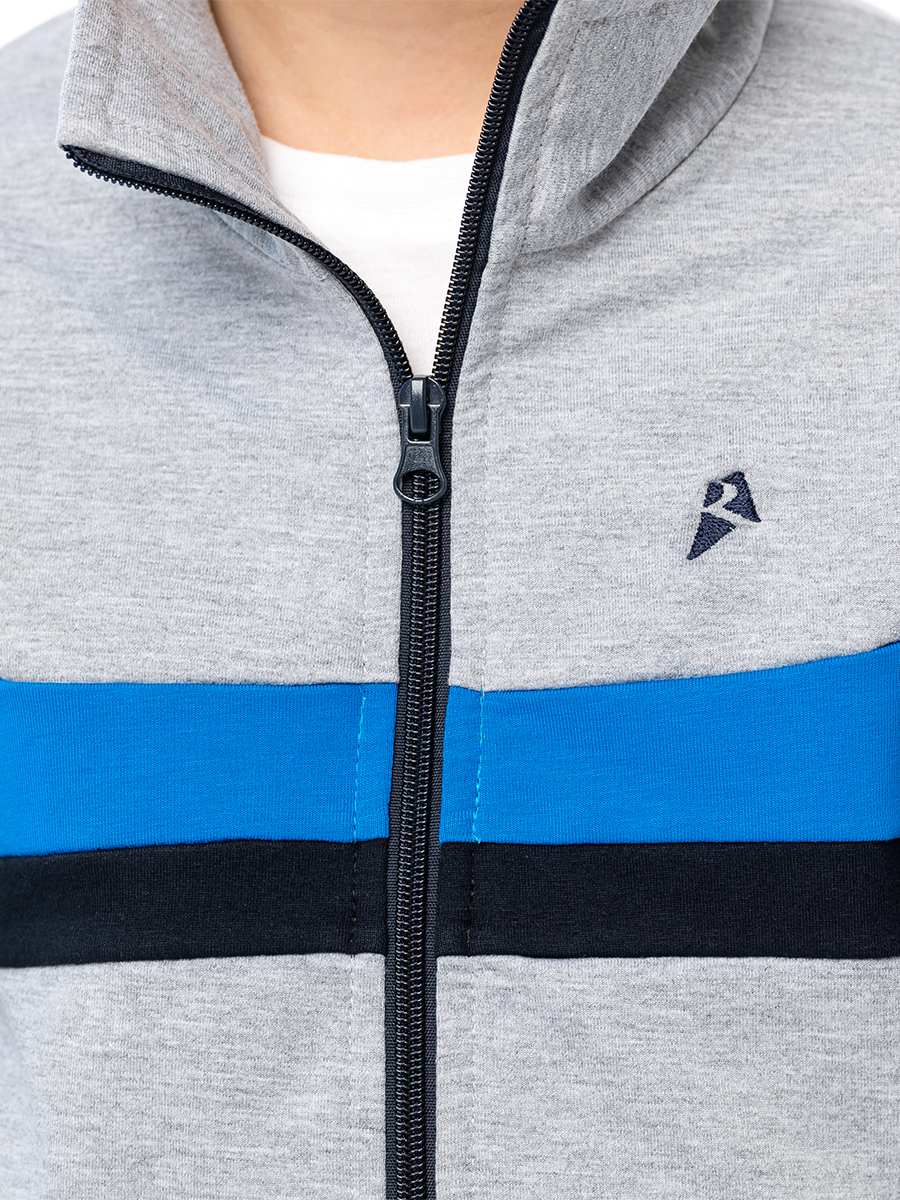 Спортивный костюм RODOS М-188/синий_светло-серый_голубой - фото 6