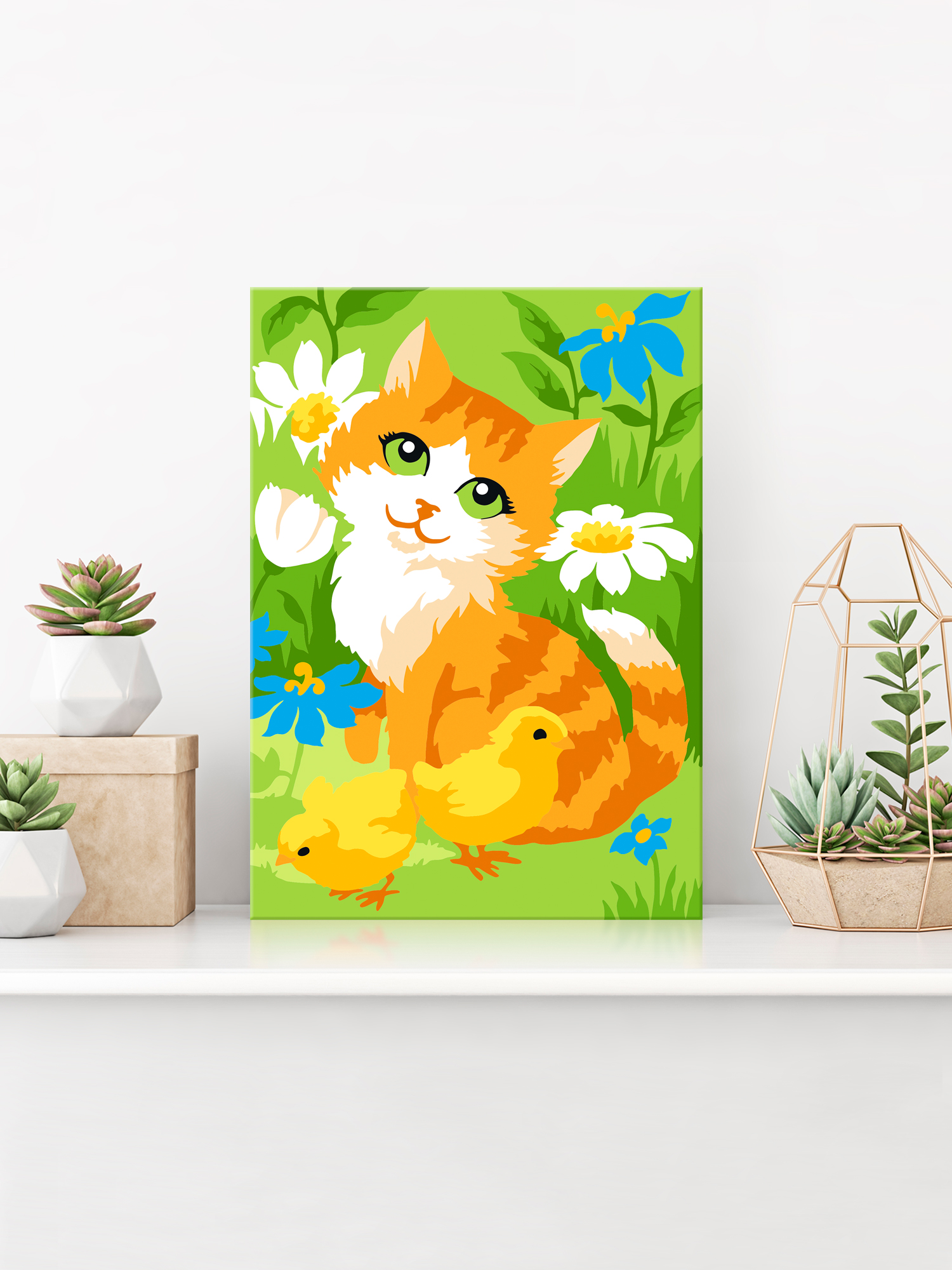 Картина по номерам Hobby Paint Рыжий котенок в ассортименте - фото 3