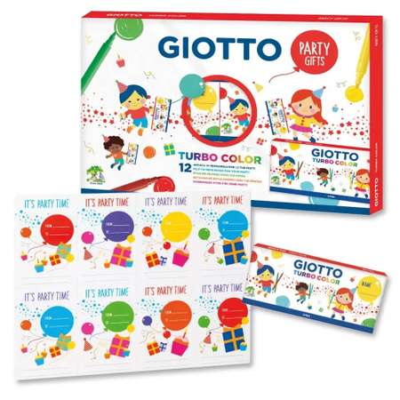 Фломастеры GIOTTO 6 цв.