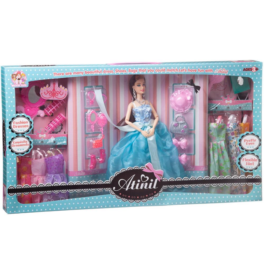 Кукла модельная Junfa WJ-21511/голубое - фото 1