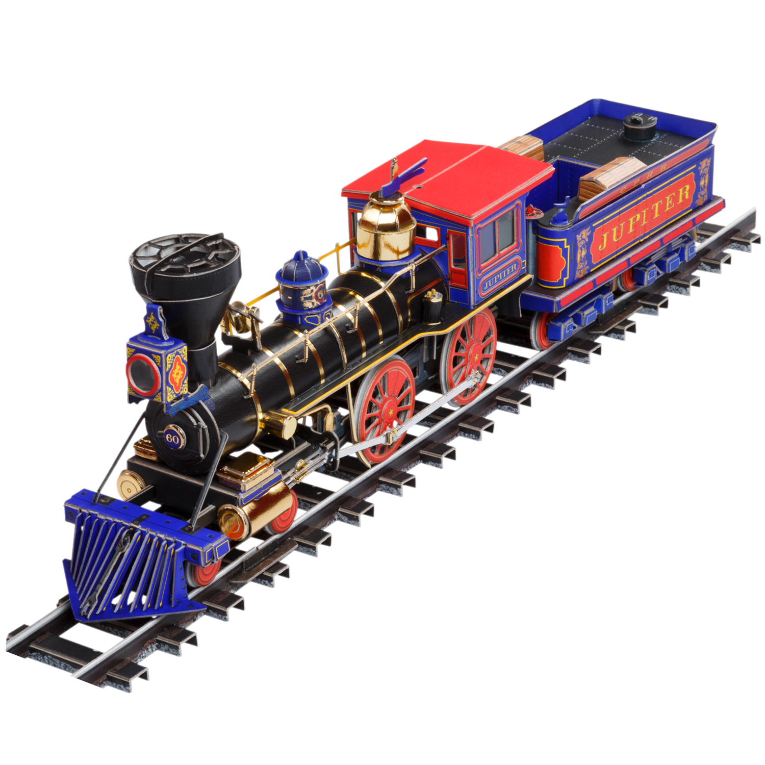 Сборная модель Умная бумага Паровоз ЮПИТЕР 639 - фото 3