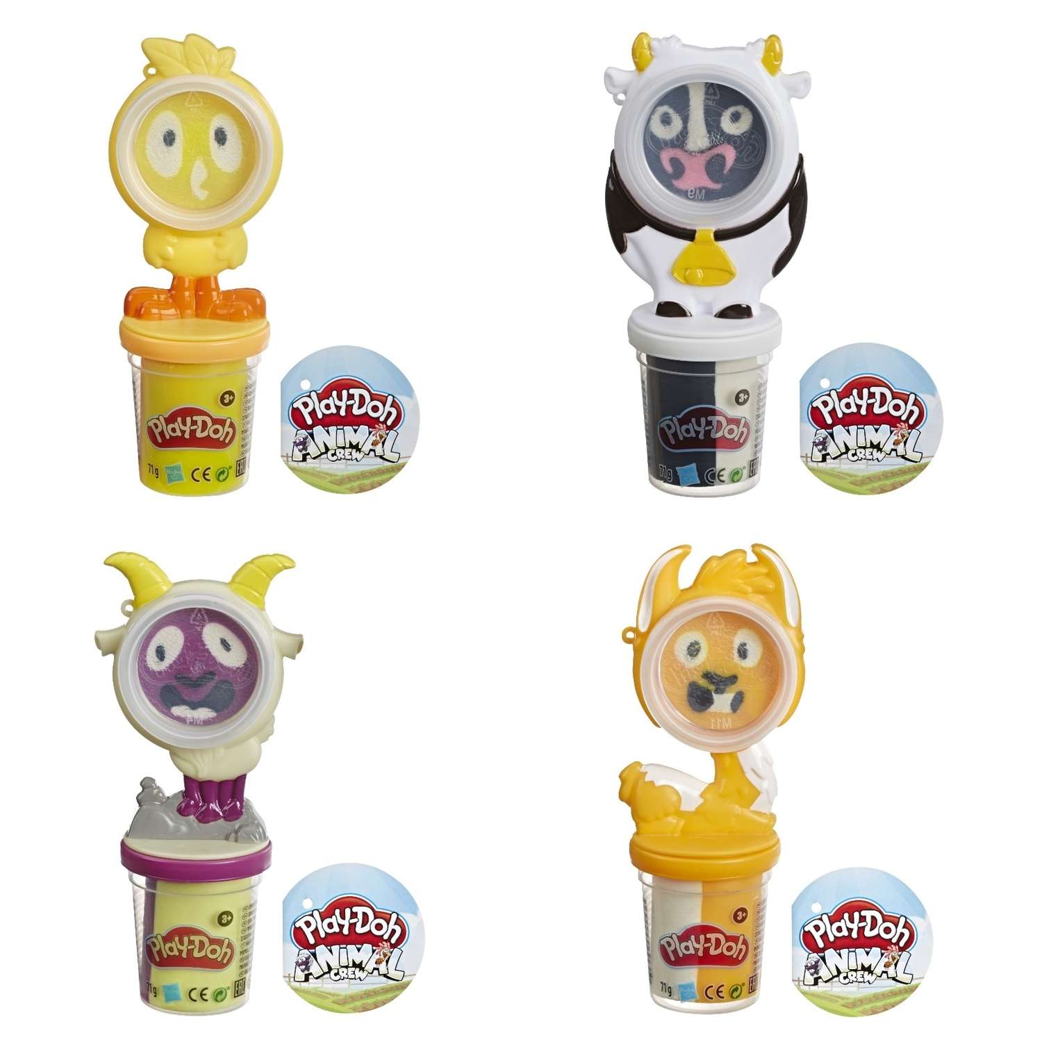 Пластилин Play-Doh Жители фермы в ассортименте - фото 2