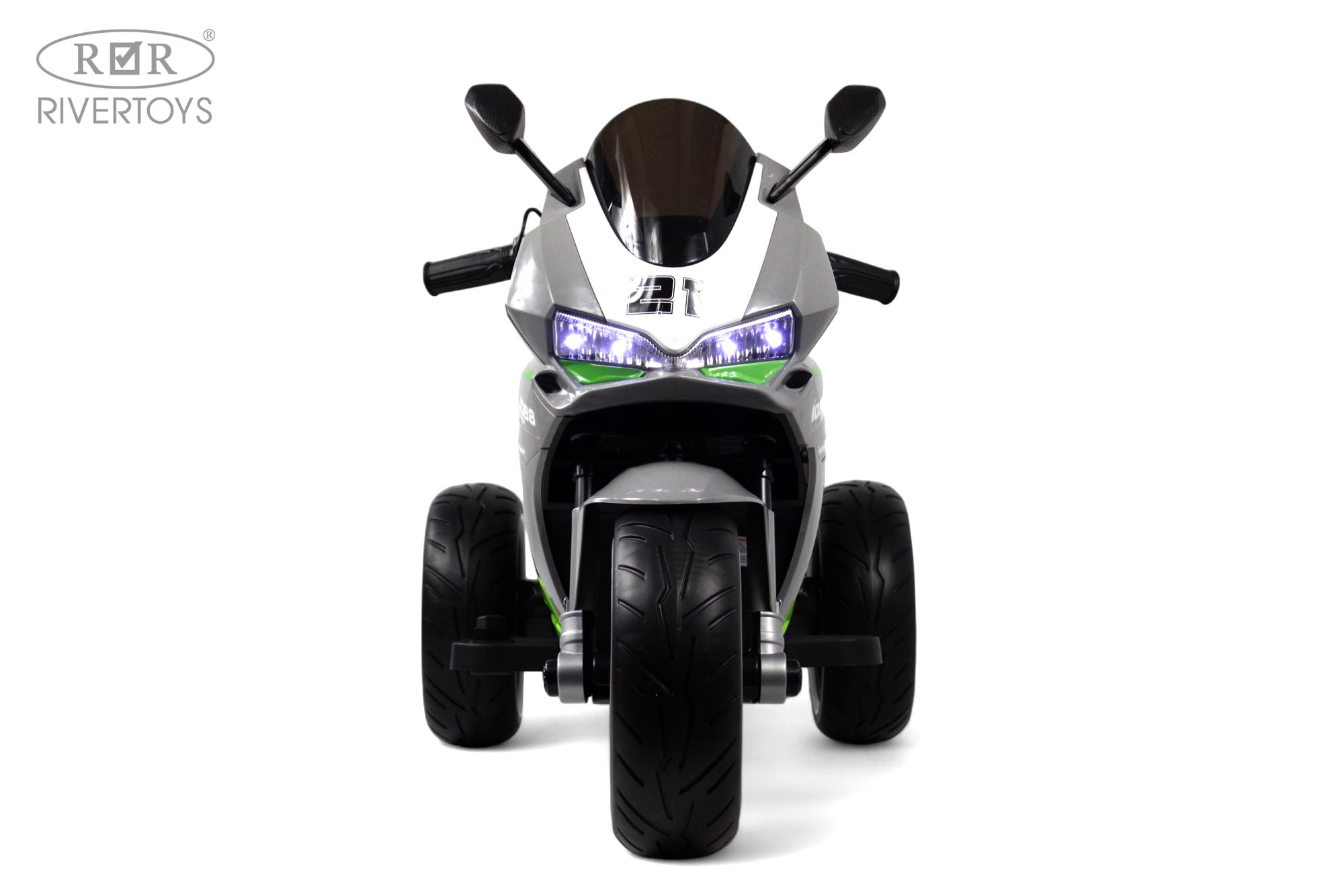 Электромобиль RIVERTOYS C005MC-GREY - фото 2