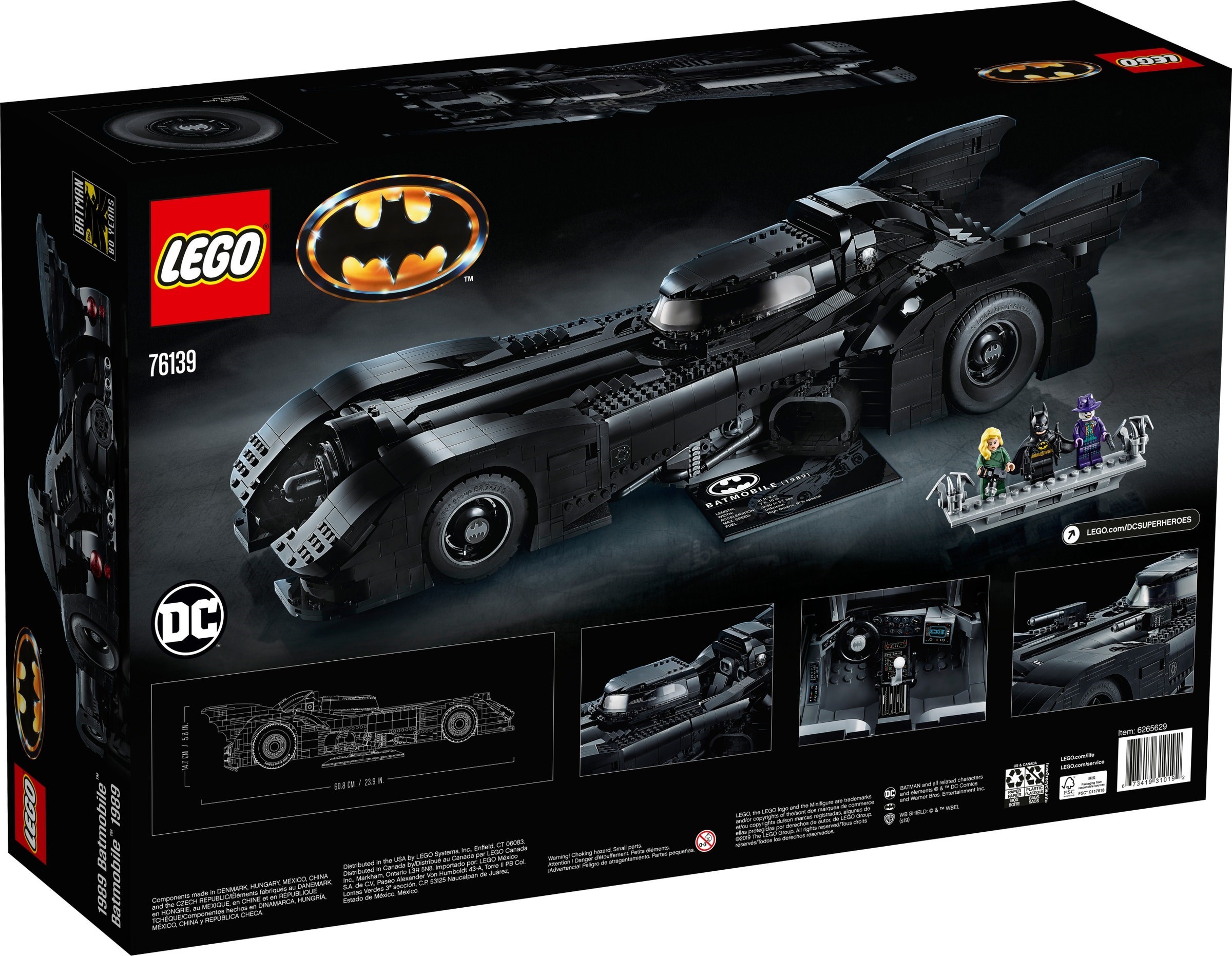 Конструктор LEGO DC Super Heroes Batmobile 3306 дет. - фото 15
