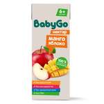 Сок BabyGo яблоко-манго с 6 мес 200 л