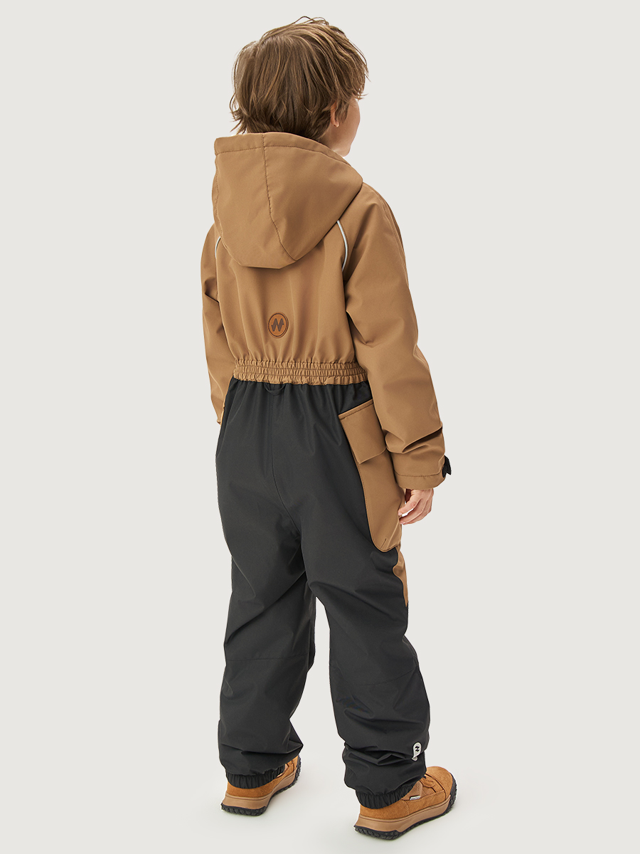 Комбинезон NIKASTYLE 8м1726 орех/черный - фото 2