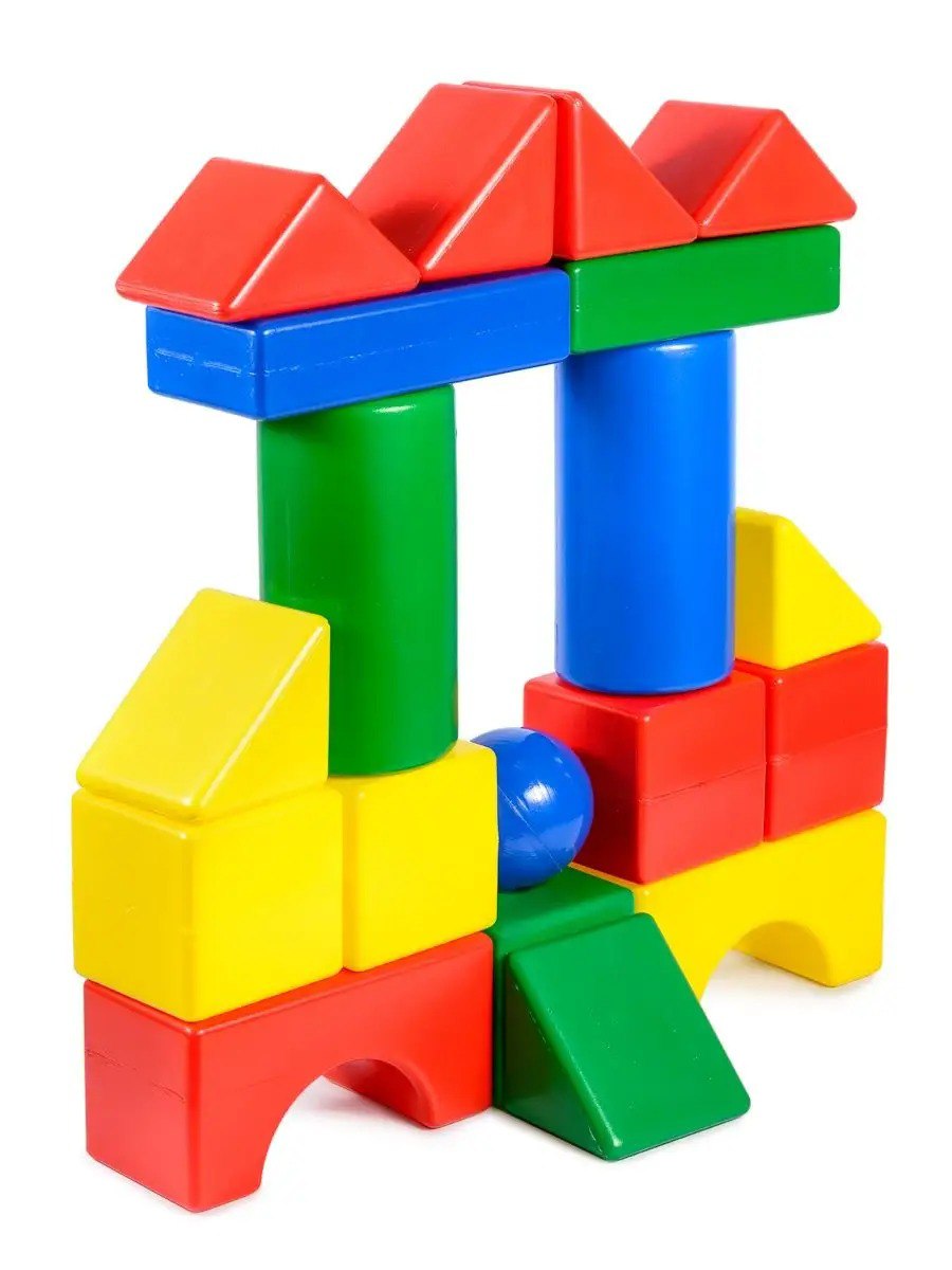 Игрушка Green Plast кубики Конструктор - фото 2