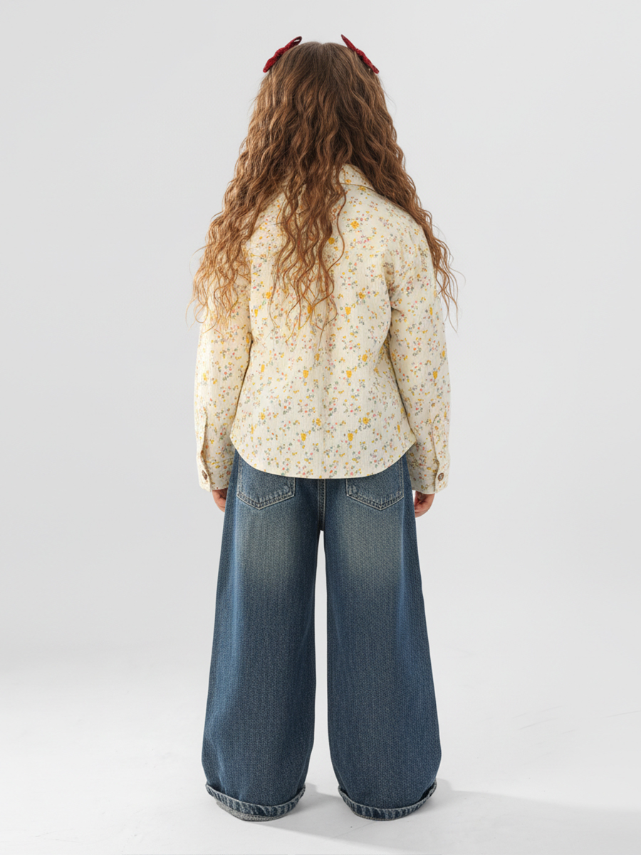 Рубашка Соль и Перец SP1511/кремово-желтый - фото 12