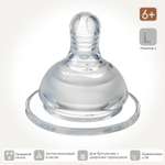 Соска Be Baby Anti-Colic силикон L (средний поток) 1 шт.