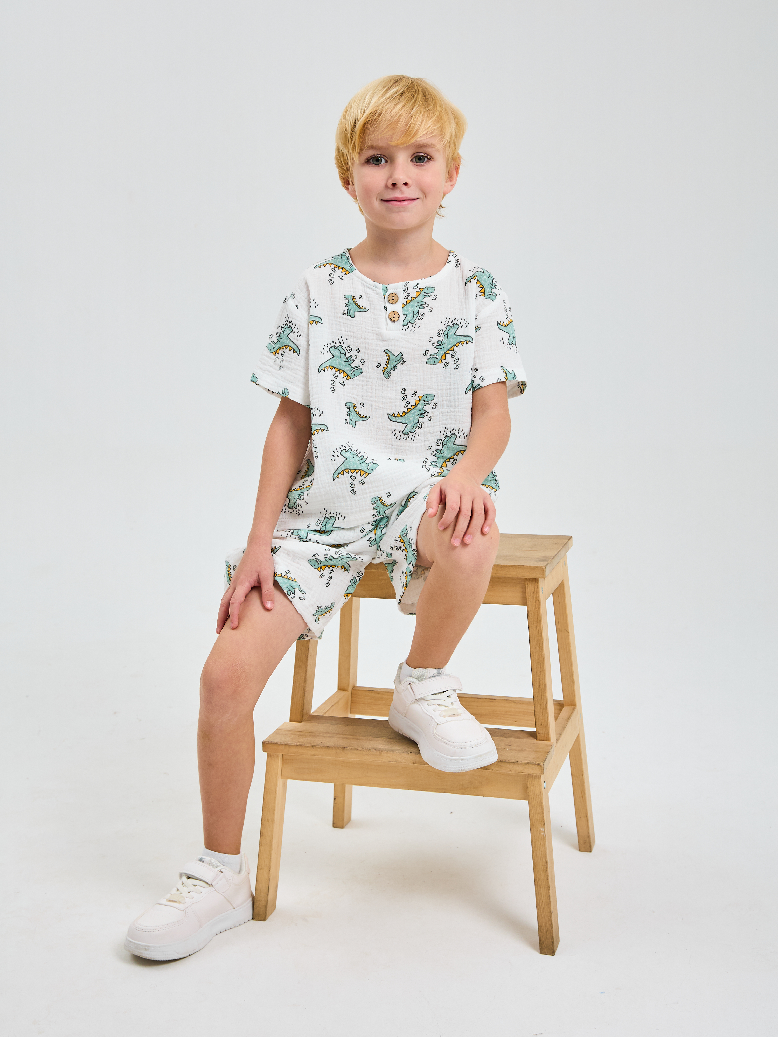 Костюм Mil Art kids 1902201549SUIT-SHORTS-BOY-DRAKON - фото 6