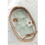 Конверт пеленальный (кокон) TOPOTUSHKI бирюзовый