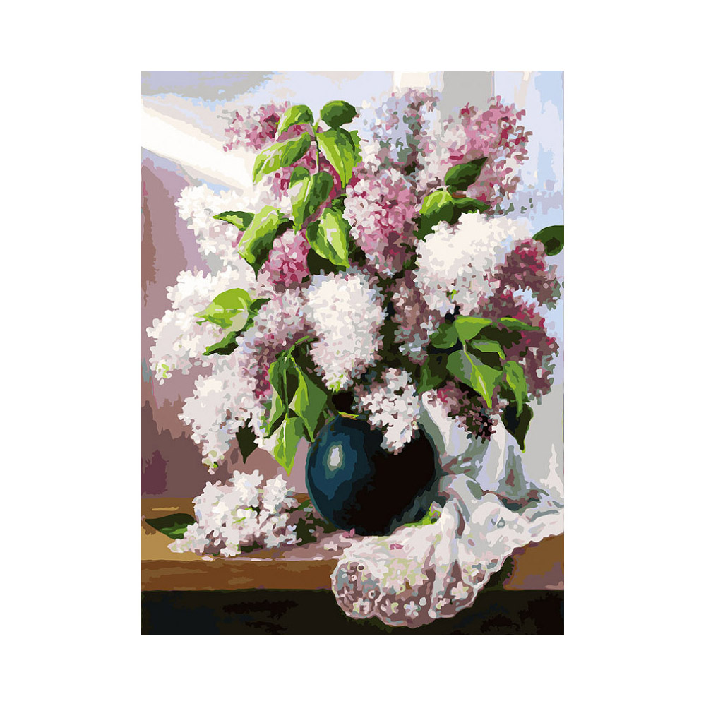 Картина по номерам Белоснежка Пушистая сирень - фото 1