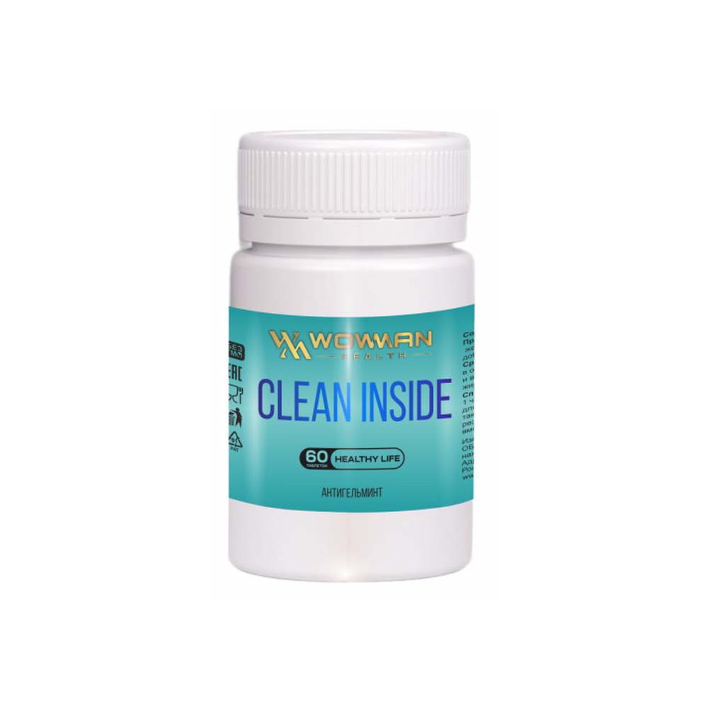 Травяной сбор WowMan WMAS1012 Clean Inside для очистки организма от паразитов - фото 1