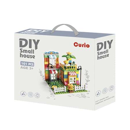 Конструктор Curio Дом блочный