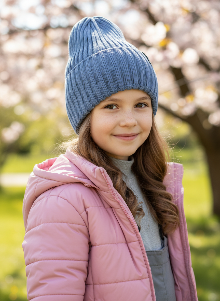 Шапка Arctic kids Ш-120 голубой - фото 2