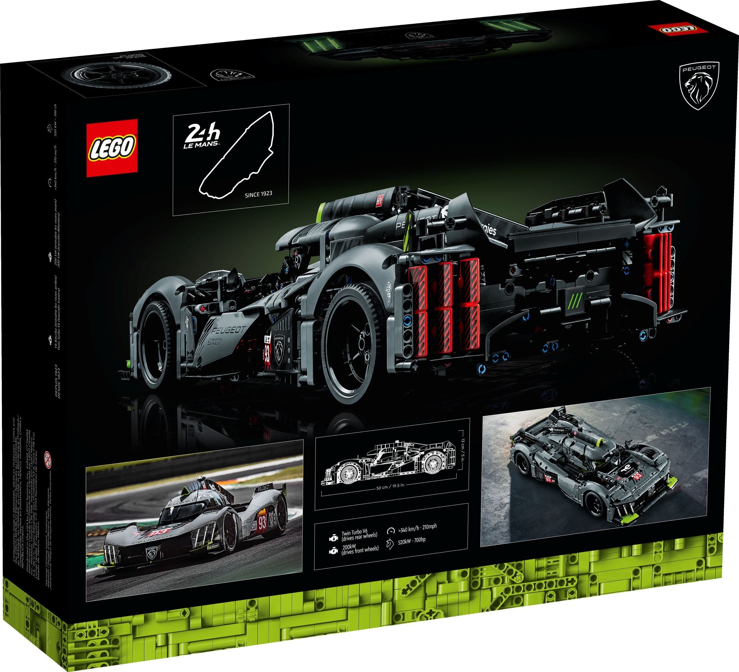 Конструктор LEGO Technic 42156 1775 дет. - фото 3