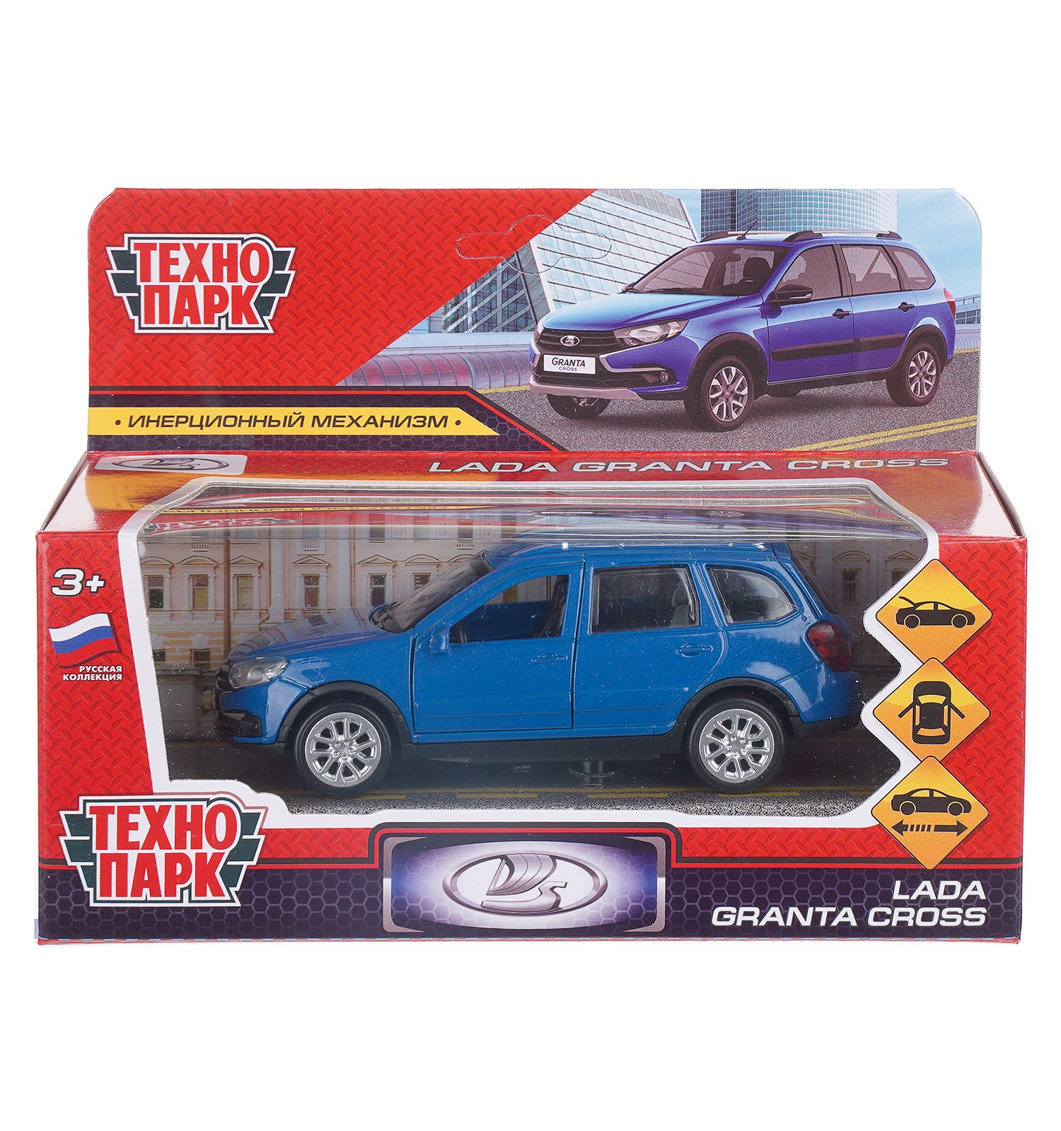Автомобиль Технопарк LADA Granta Cross 412389 - фото 9