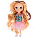 Кукла мини 1TOY Alisa glow girl высота 15 см