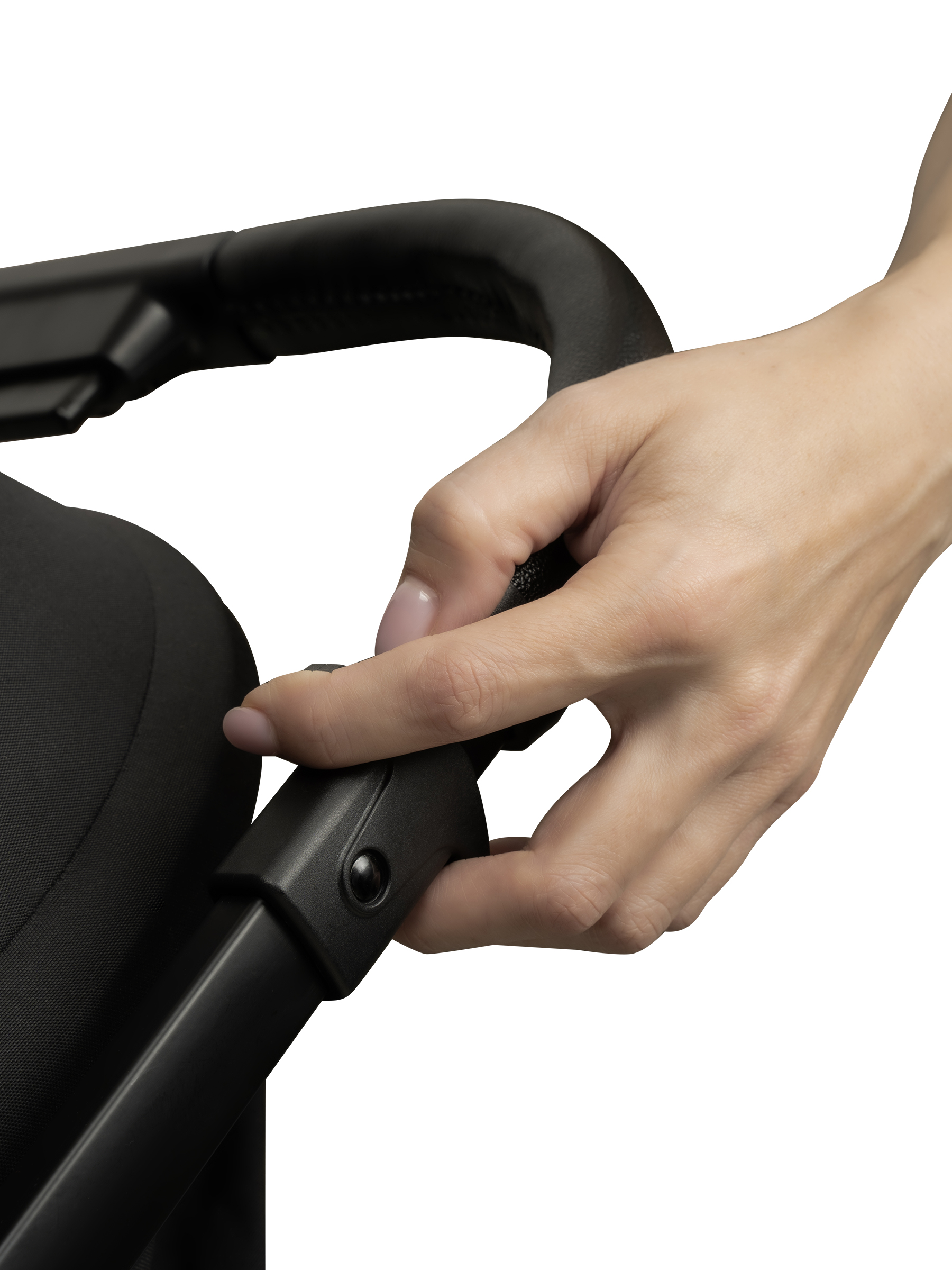 Коляска прогулочная JOVOLA Storm черный - фото 26