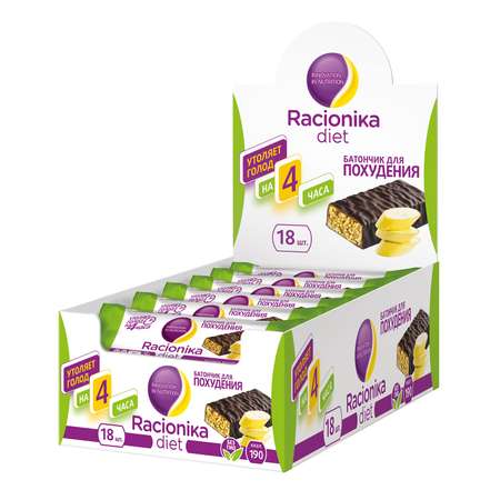 Батончик Racionika диетический банан 60г