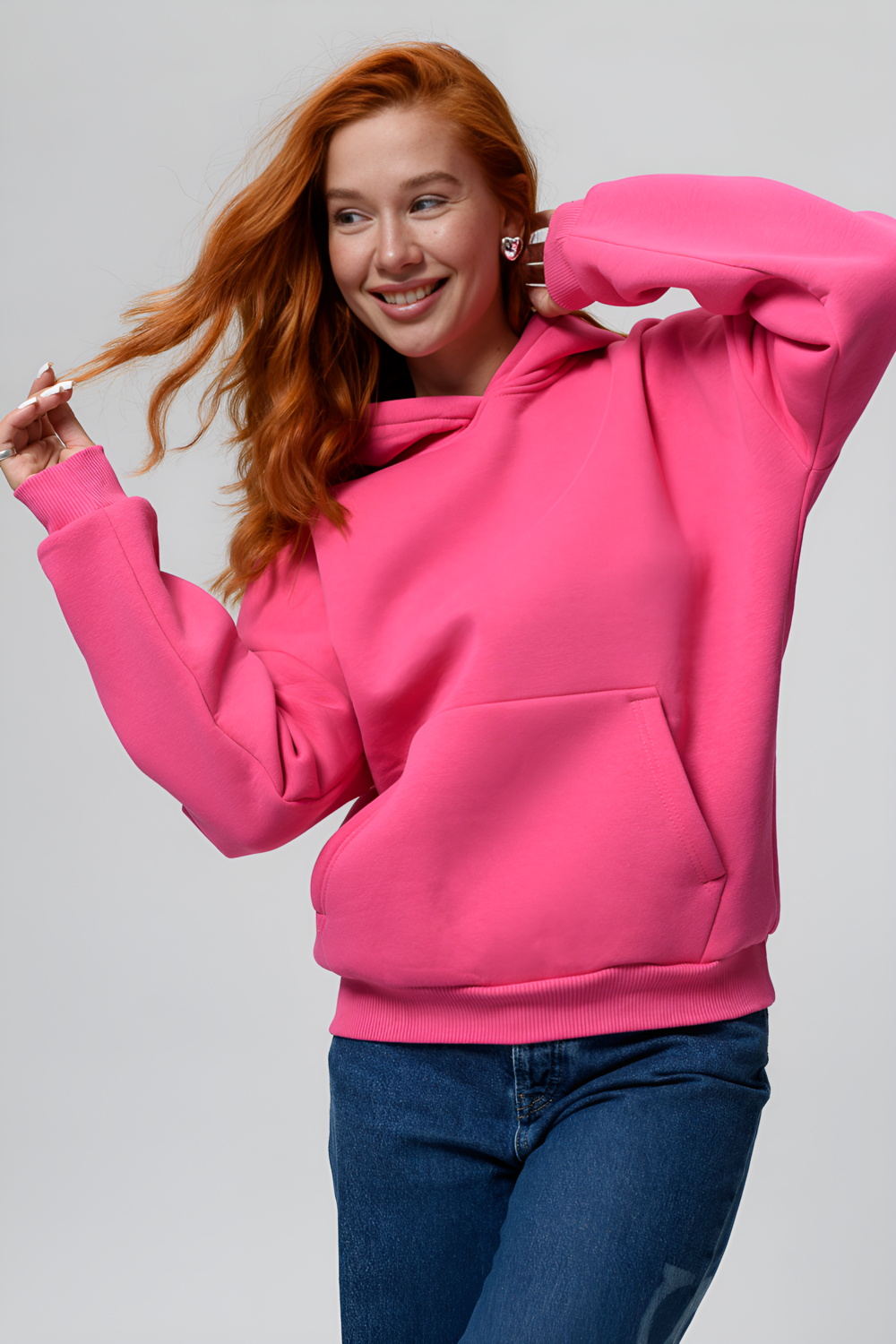 Худи Натали Суслова 14428 розовый - фото 1