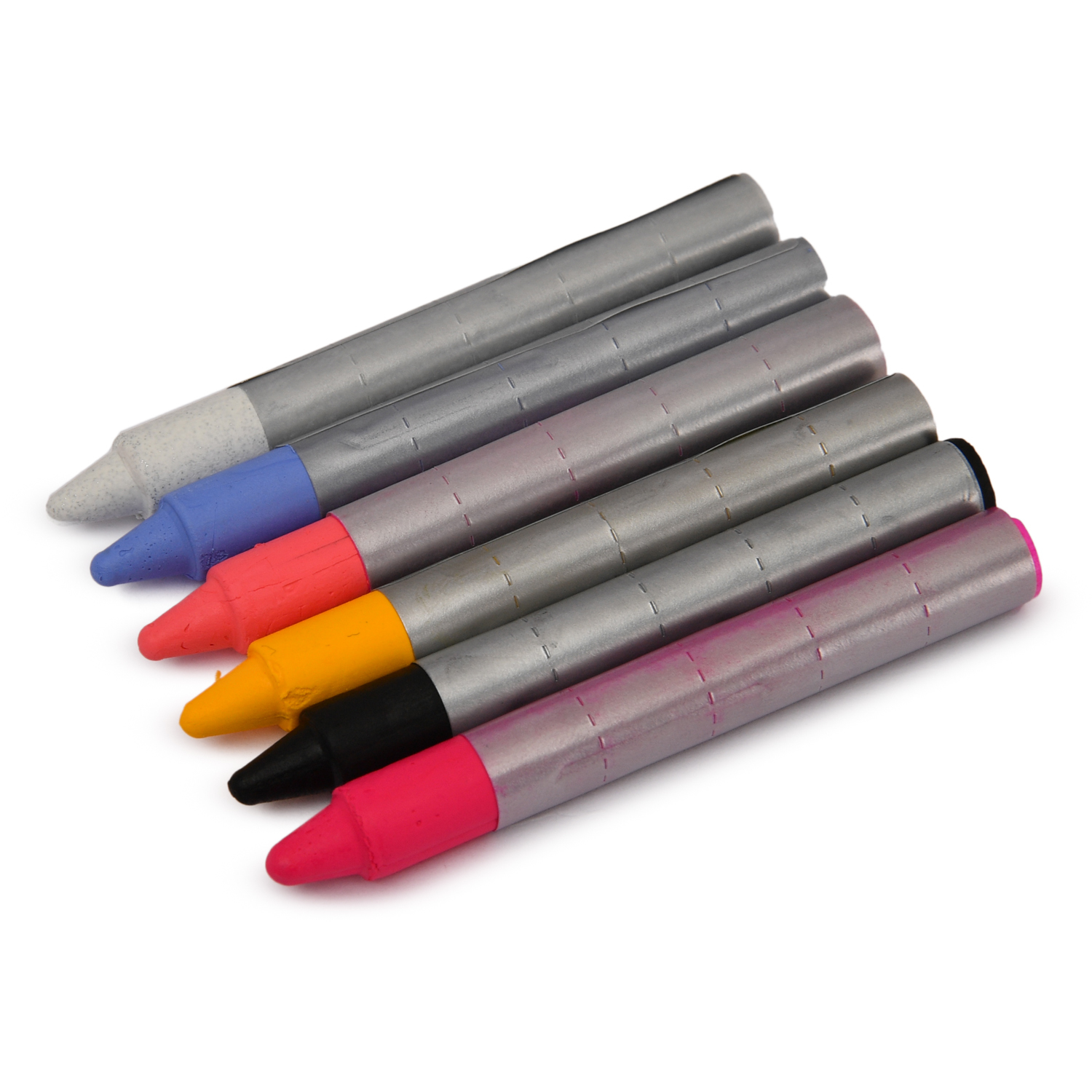 Аквагрим Фабрика театральной косметики карандаши-мелки 6 цв. - фото 1