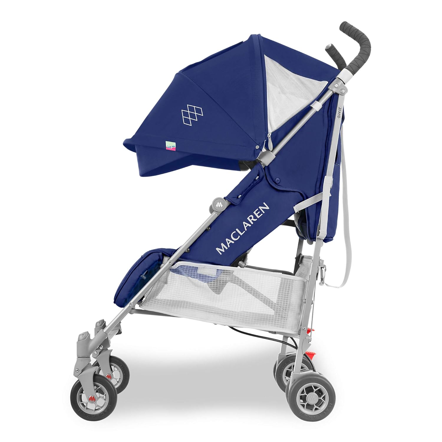 Коляска прогулочная Maclaren Quest Medieval Blue / Silver - фото 10