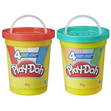 Пластилин Play-Doh 4 цв. в ассортименте