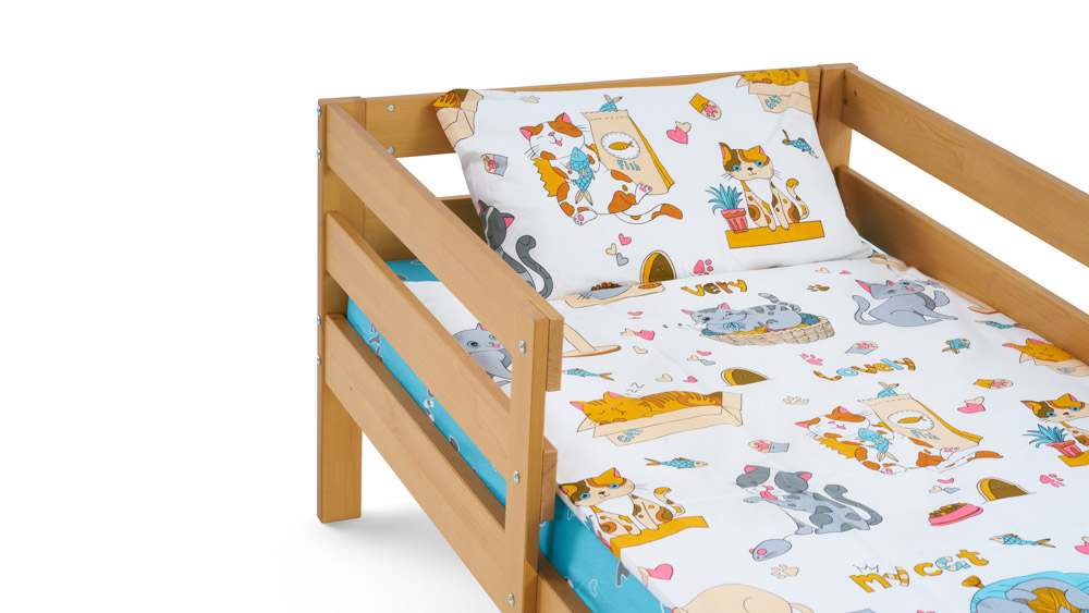Кровать односпальная IKEA Ош (коричневый) - фото 9
