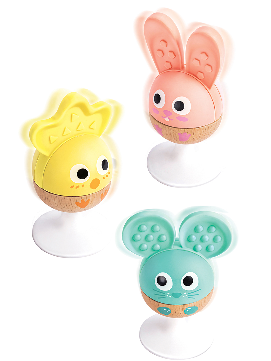 Игрушка Hape погремушка Весёлое трио - фото 6