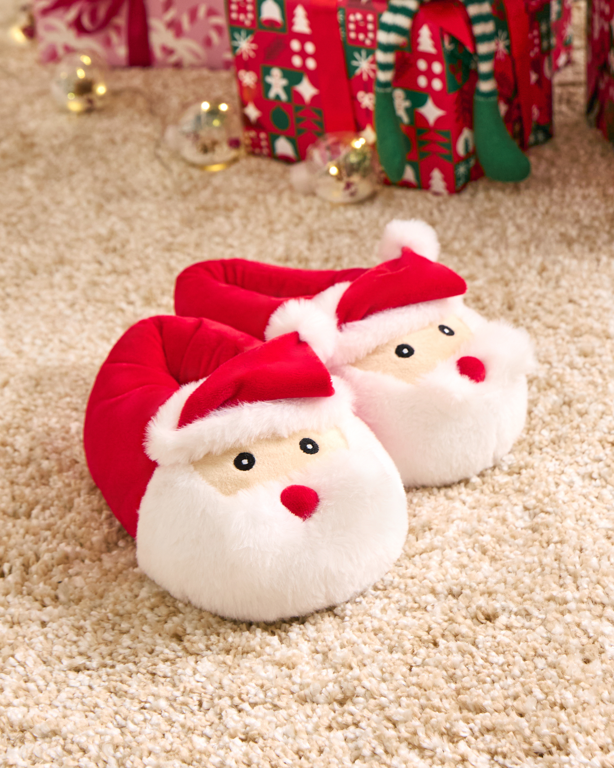 Новогодние тапочки FUTURINO Home Дед Мороз W25FH5-NY40bd-1100 - фото 1