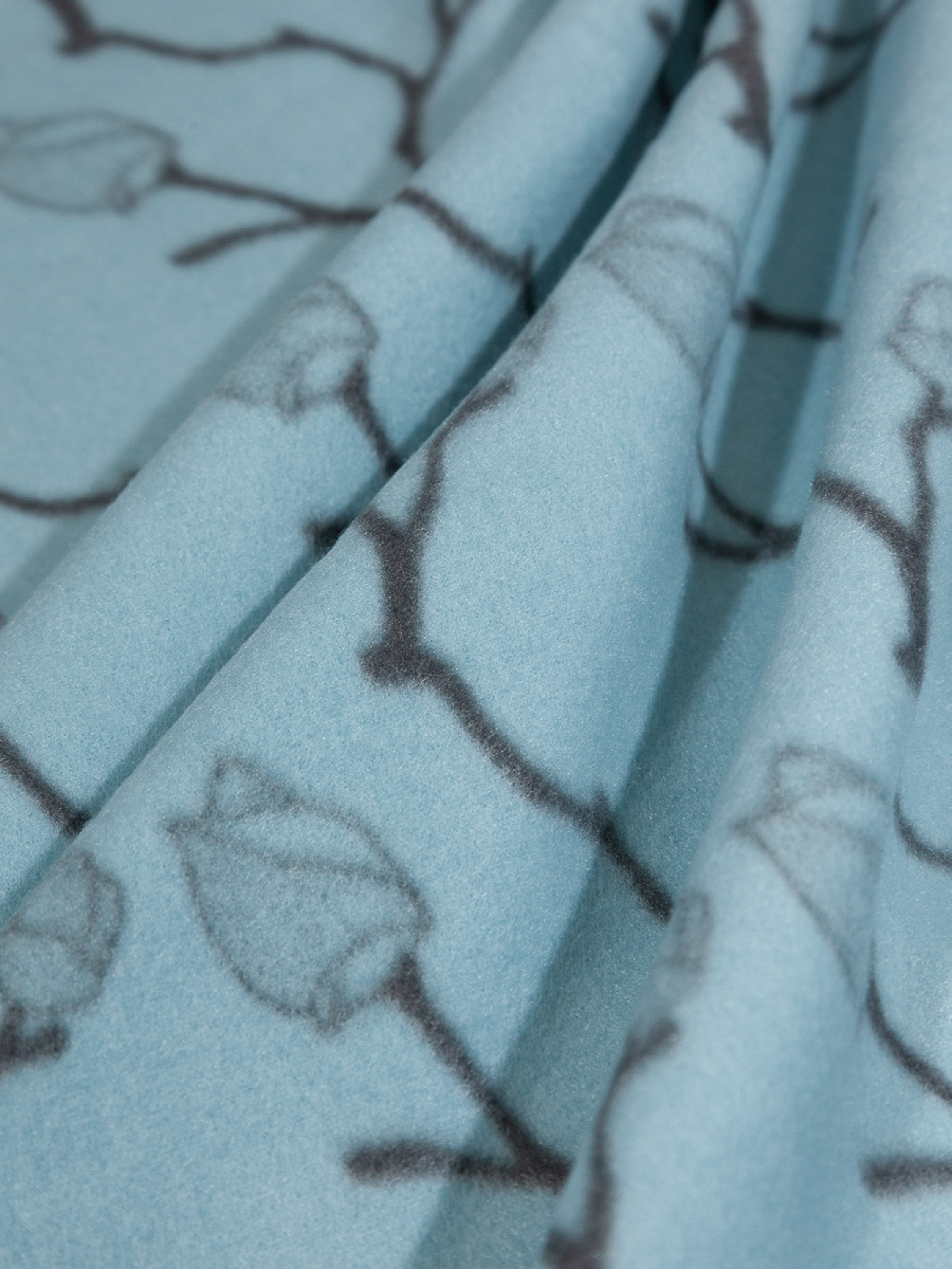 Плед Wellness WPL152-Ветки 150 x 200 см флис - фото 6