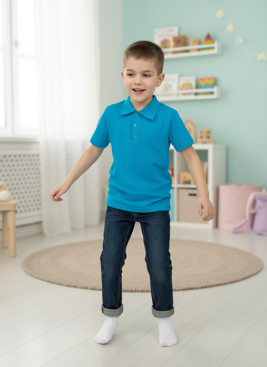 Поло Утенок 659 бирюза - фото 9
