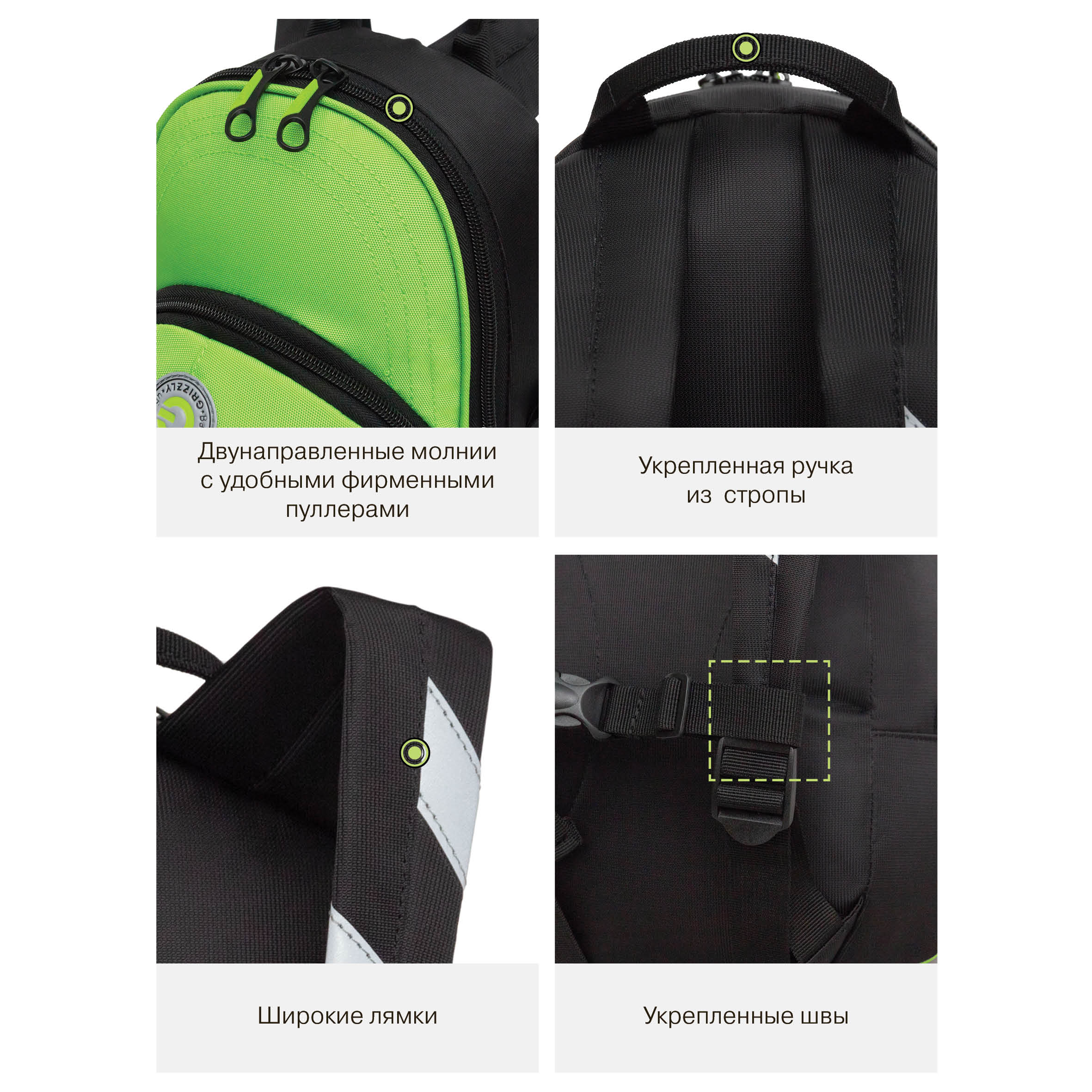 Рюкзак дошкольный Grizzly детский - фото 13