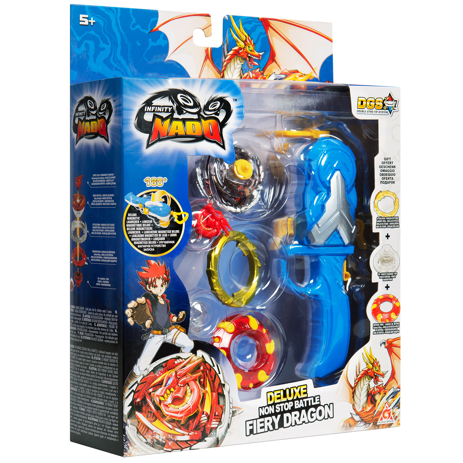 Игровой набор Infinity Nado Адвансд Fiery Dragon - фото 3
